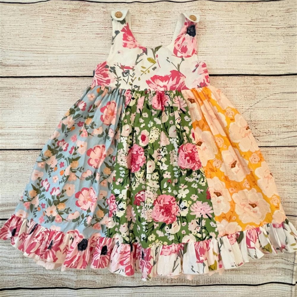 Sweet Honey Clothing Summer Cheer Happy Tunic EEUC size 6